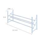 Sapateira Módulo Iron Branca