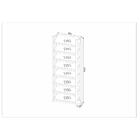 Sapateira Multimóveis Cr35000 Branco/nogal