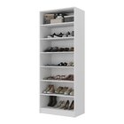 Sapateira Multiuso 2 Portas 6 Prateleiras 8700 Branco