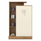 Sapateira Multiuso 2 Portas Com Chave 91cm Multimóveis Cr35293