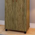 Sapateira Multiuso 2 Portas E Rodizios Nr8 Mpri