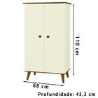 Sapateira Multiuso 2 Portas Pes Palito Lo105 Mpri