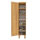 Sapateira Multiuso Entalhe Com Espelho  Imbuia