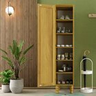 Sapateira Multiuso Entalhe Com Espelho  Imbuia