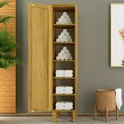 Sapateira Multiuso Entalhe Com Espelho  Imbuia