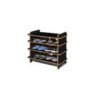 Sapateira Multiuso Hall Entrada Apê 4 Prateleiras Mdf