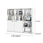 Sapateira Multiuso Monaco Branco Casa Mobilia