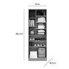 Sapateira Multiuso Organizador 2 Portas Lince Com Espelho Esp