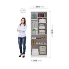 Sapateira Multiuso Organizador 2 Portas Lince Espresso Móveis