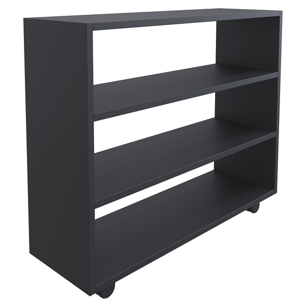 Sapateira Multiuso Organizador Com 03 Prateleiras E Rodízio P