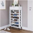 Sapateira Multiuso Pés Palito 1 Gaveta 5 Prateleiras Sp030 Br