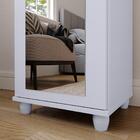 Sapateira Multiuso Vertical Espelhado 4 Prateleira Porta Sapa