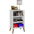 Sapateira Organizador Cali Quarto 2 Portas Pé Madeira Maciça