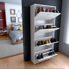 Sapateira Organizador Lunna 4 Gavetas - 1,50x65cm Branco