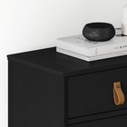 Sapateira Organizadora 2 Basculantes Vertical Preto 16 Pares