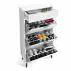 Sapateira Organizadora 3 Portas 1 Gaveta Italia Branco - Rede