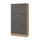 Sapateira Organizadora 3 Portas Hélio Atacama Grafite