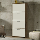 Sapateira Organizadora 4 Gavetas Carol Jequitiba Com Offwhite