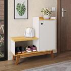 Sapateira Organizadora Com Prateleiras Porta E Nicho Shoes -