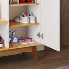 Sapateira Organizadora Com Prateleiras Porta E Nicho Shoes -
