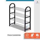 Sapateira Organizadora De Sapatos 4 Prateleira Estante Multiu