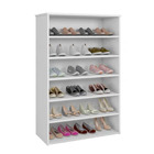 Sapateira Organizadora Laís Com 5 Prateleiras Preto - Ajl Móv