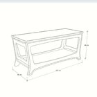 Sapateira Para Quarto 100cm Chad 100% Mdf A 44cm X C 100cm X