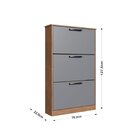 Sapateira Para Quarto 18 Pares Melissa Freijo/cinza