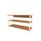 Sapateira Para Quarto Industrial Canela/branco