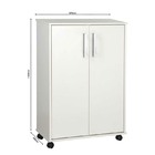 Sapateira Pequena C/ 2 Portas Jsm-santos Dumont - Branco