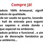 Sapateira Pequena De Chão Hall De Entrada Tenis Sandalia