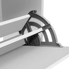 Sapateira Pequim Branco C/ Espelho - Rede Móveis