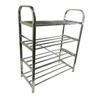 Sapateira Prateleira Inox 4 Andares Organizador Multiuso Sapa