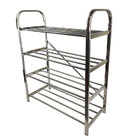 Sapateira Prateleira Inox 4 Andares Organizador Multiuso Sapa