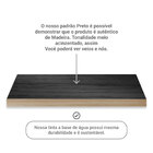 Sapateira Preta Horizontal Basculante Madeira 24 Pares Basil