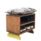 Sapateira Puff Jornal