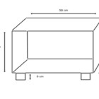 Sapateira Puff Marrom