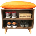 Sapateira Puff Orange