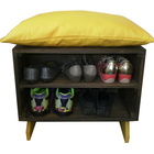 Sapateira Puff Yellow