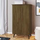 Sapateira Quarto Lolla Com 2 Portas E Pés De Madeira Maciça