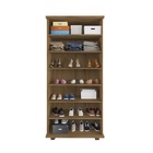 Sapateira Requinte New Com Espelho Cinamomo – Rv Móveis