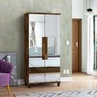 Sapateira Requinte Rv Com Espelho - Amadeirado Rústico