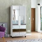 Sapateira Requinte Rv Com Espelho - Branco