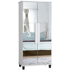 Sapateira Requinte Rv Com Espelho - Branco