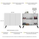 Sapateira Retrô 3 Portas Nina Multimóveis V6018