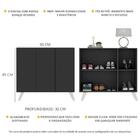 Sapateira Retrô 3 Portas Nina Multimóveis V6018