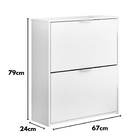 Sapateira Safira 2 Portas