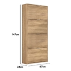 Sapateira Safira 4 Portas