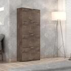 Sapateira Safira 4 Portas Basculante Quarta Divisão Chocolate