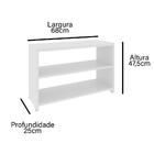 Sapateira Safira Organizadora Calçados Decoração Quarto Hall